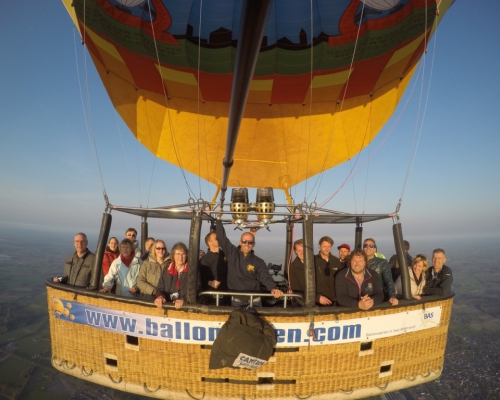 Ballonvaart in Lochem naar Vorden